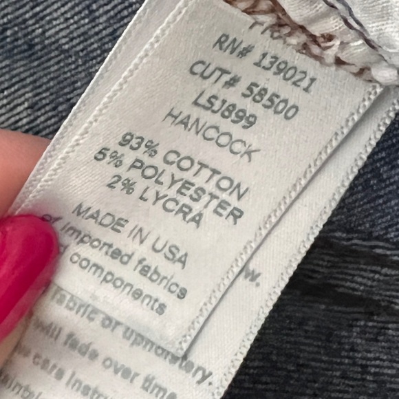⭐️ SLASH SUMMER SALE! ⭐️ EUC Frame Lupine Le Skinny de Jeanne Blue Jeans Size 28 - Picture 15 of 15